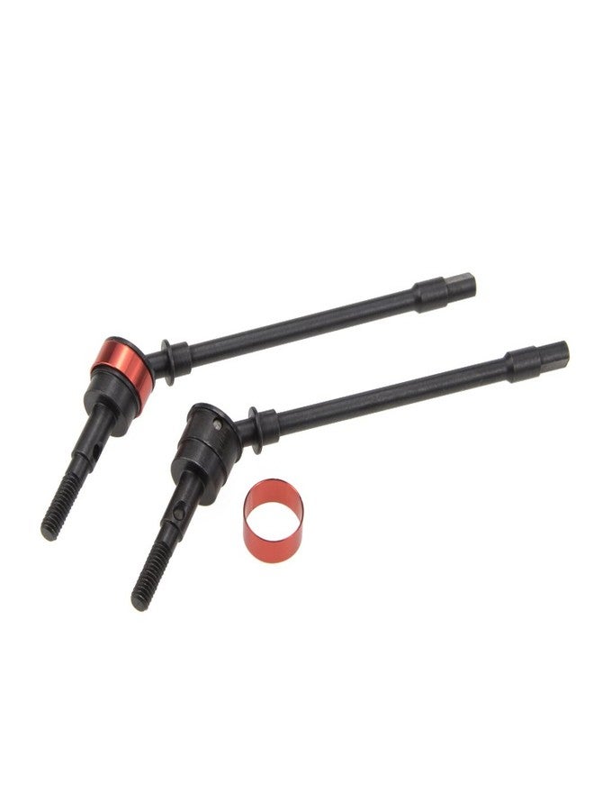 COJOYS Steel Front Axle CVD Drive Shaft Driving Shaft Compatible with 1/10 Axial SCX10 90046 90047 Upgrade Spare Parts Hop-Up 105mm Long, Cojoys, 2-Pack - Image 4